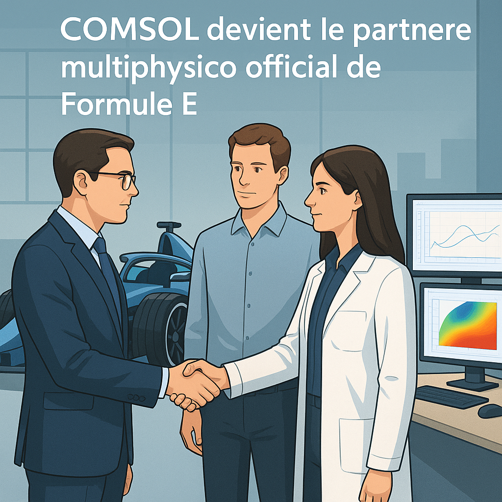COMSOL devient le partenaire multiphysique officiel de la Formule E